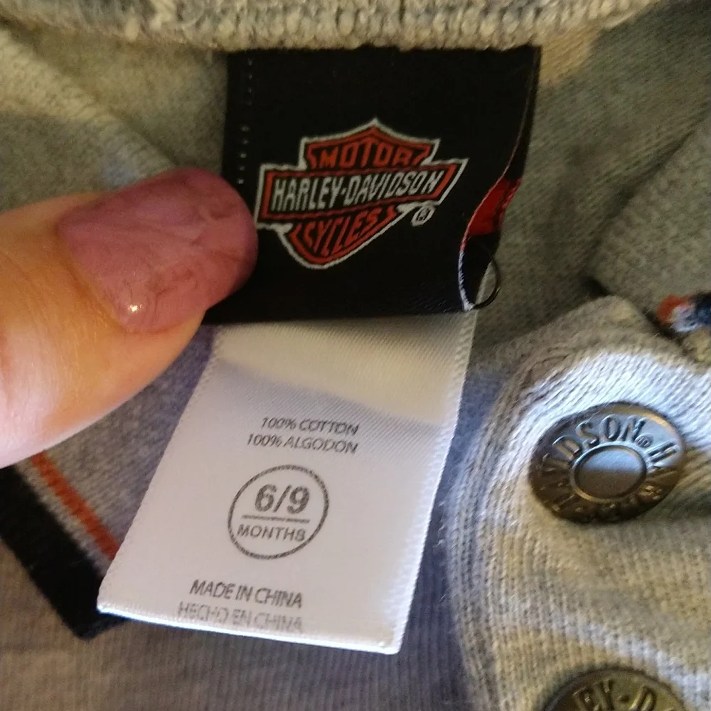 Harley Davidson Racing Long Sleeve Polo - Picture 4 of 5